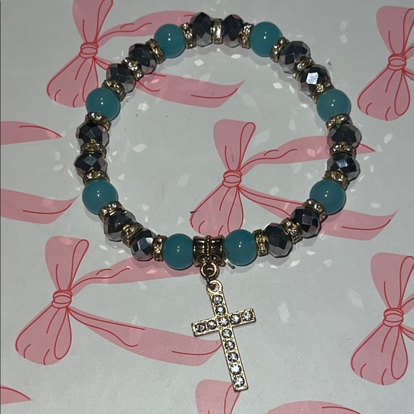 Beaded Cross Bracelets - Picture 3 of 7